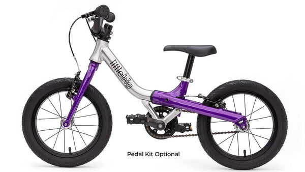 Can you use a pedal bike as a balance bike?
