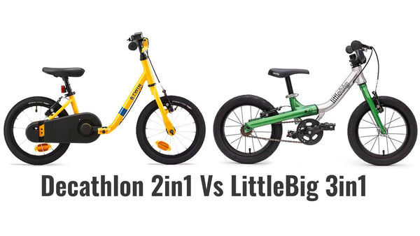 LittleBig vs Decathlon Btwin 2 in 1 Balance to Pedal Bike Comparison