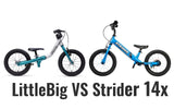 Strider 14x vs LittleBig: Which Is the Best Balance to Pedal Bike?