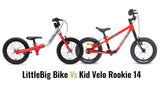 LittleBig bike vs KidVelo Rookie 14 Comparison