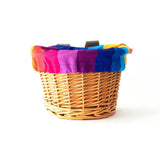 #colour_rainbow,Beep Rainbow Bike Basket Front|Durable kids bike basket with fun design for young riders