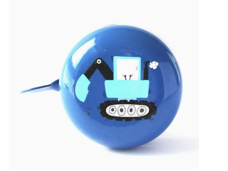#colour_digger,Beep Rocket bike bell|Perfect addition to your LittleBig with colourful hand painted design and classic loud ring.