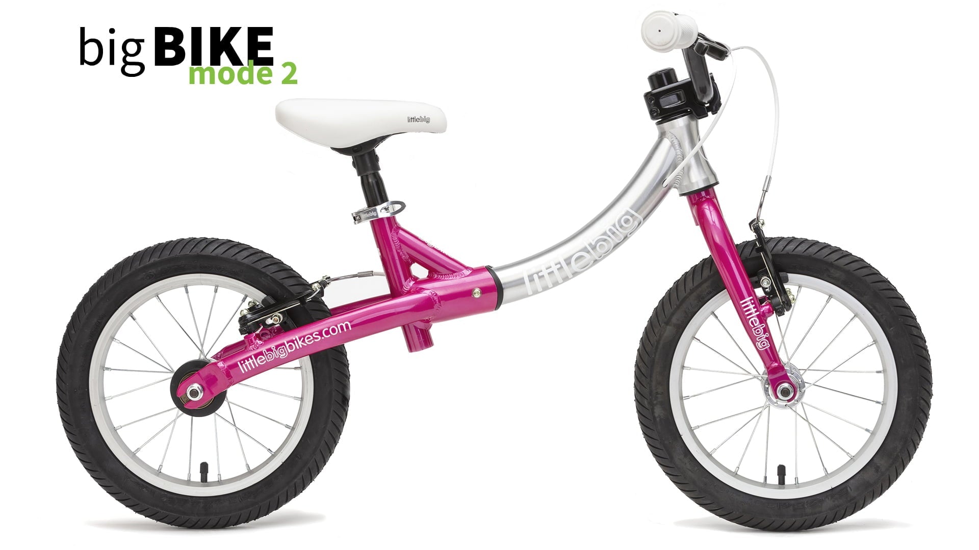 2024 Sparkle Pink Convertible balance bike