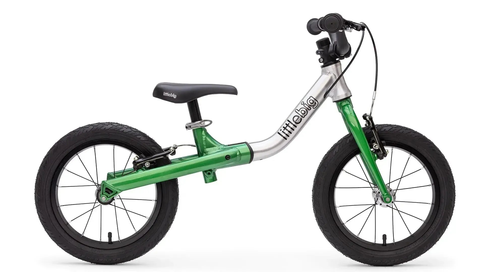 #colour_Jungle Green, Step 2: Big Balance Bike | Balance bike for older kids up to age 6 (Child's Height: 37"-45")