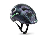 #colour_Space glow in the dark,Space Glow in the Dark Kids Helmet Side|MET Hooray kids helmet is light comfy and adjusts easily for a safe secure fit