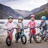 kids in glendalough with LittleBig bike