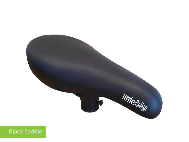 black saddle for LittleBig bike