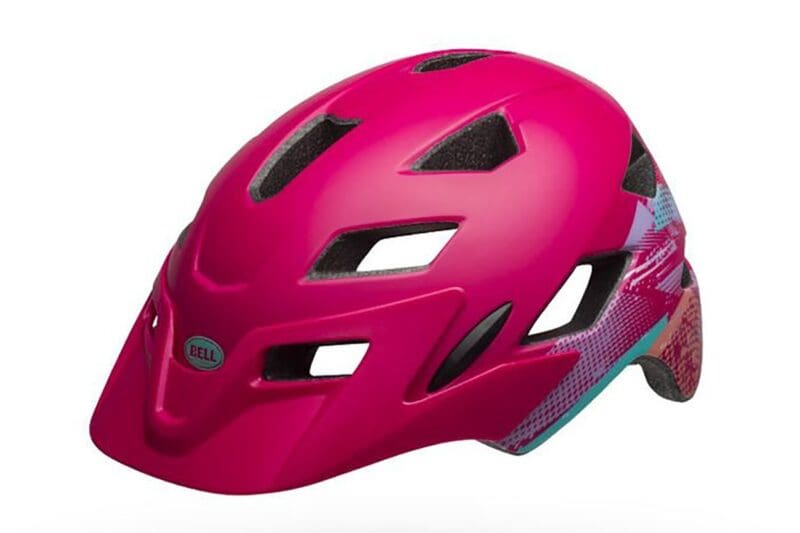 bell sidetrack helmet pink