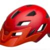 bell sidetrack helmet red and orange