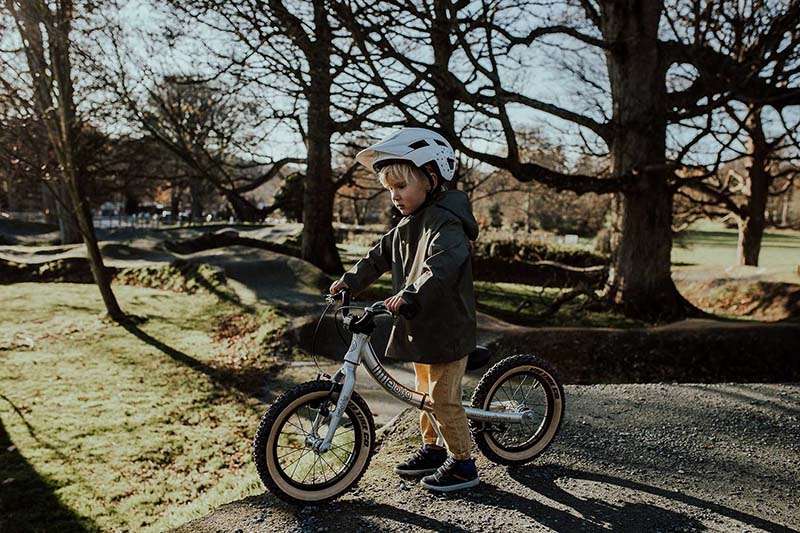 boy with littlebig bike