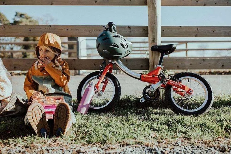 girl with littlebig bike