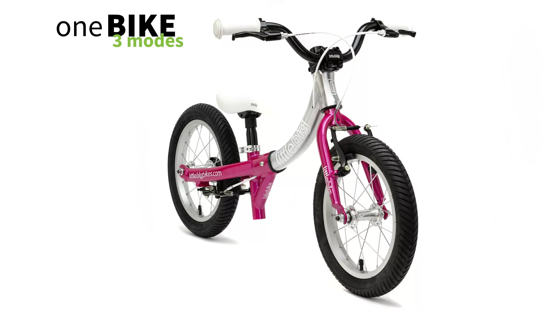 LittleBig Pink Convertible Balance Bike