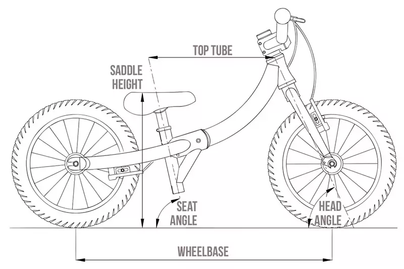 dimensions for littlebig balance bike