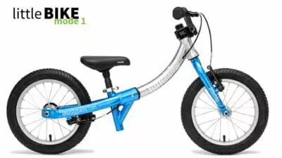 LittleBig 14 Inch Balance Bike, Electric Blue, Little Mode, Side