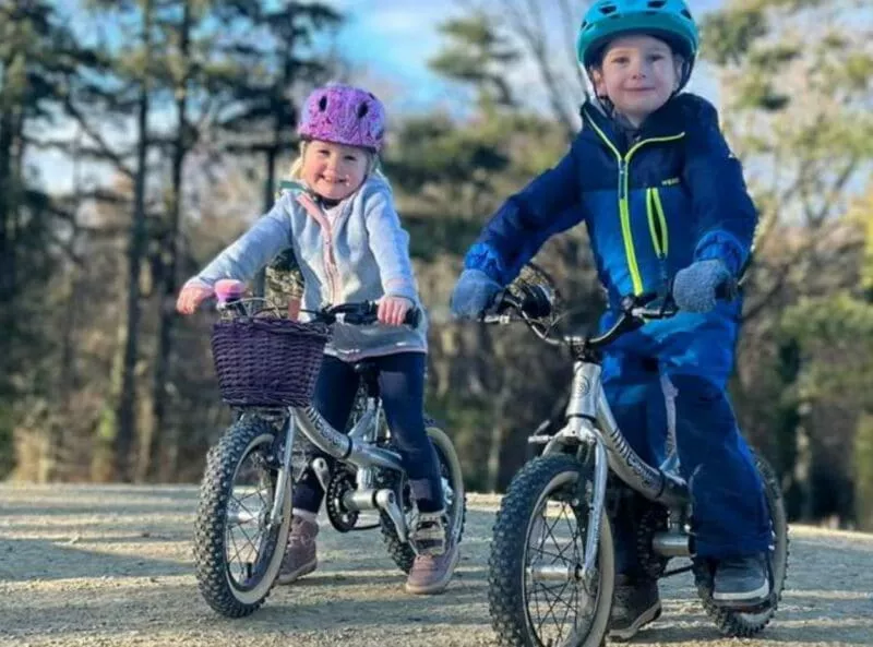 Both children loved them as balance bikes and started on them when they were nearly 3. They have now transitioned onto their pedals with ease.